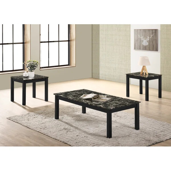 Bisou 3 Piece Coffee Table Set | Wayfair North America