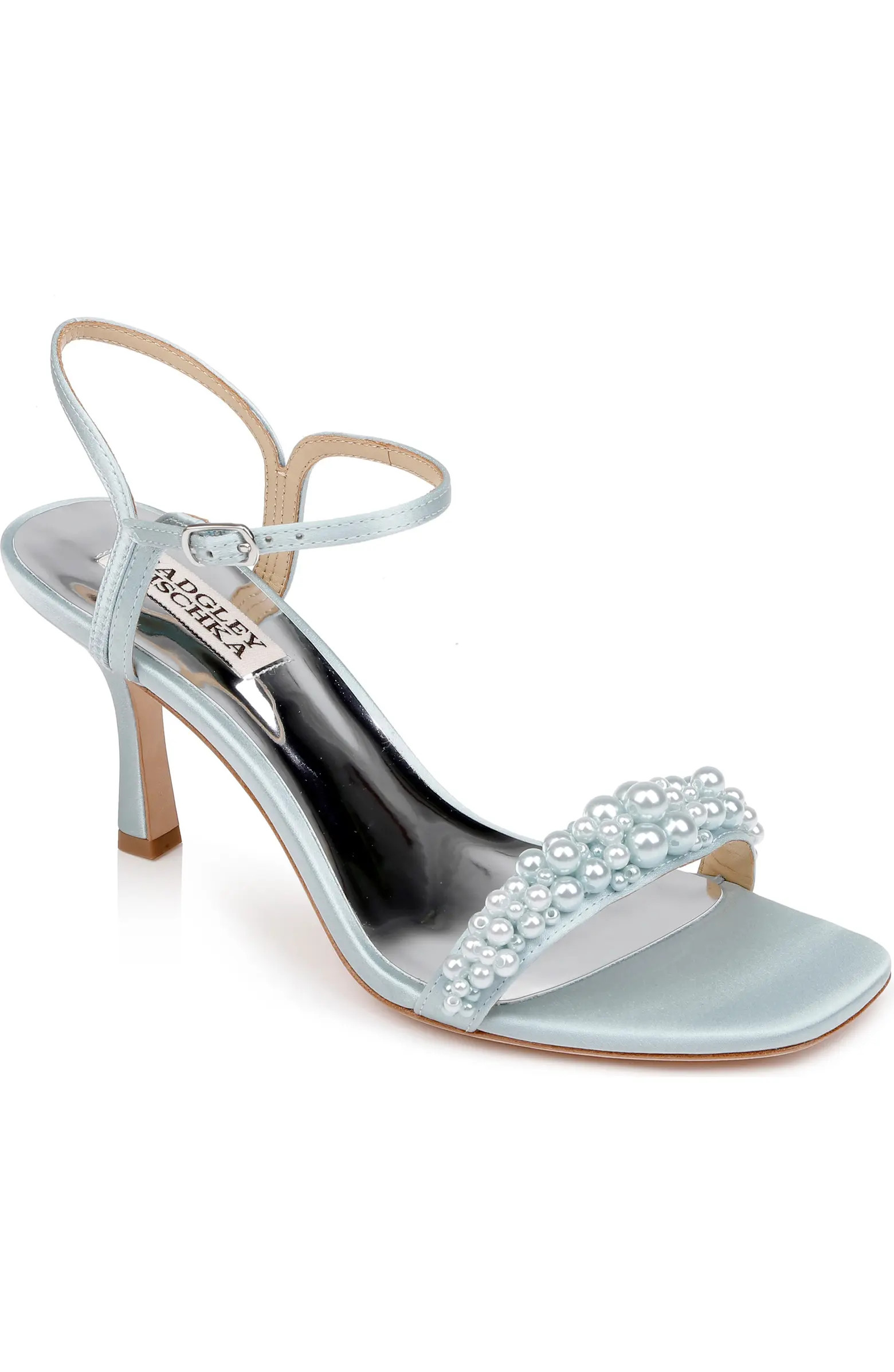Caitlyn Metallic Satin Sandal (Women) | Nordstrom