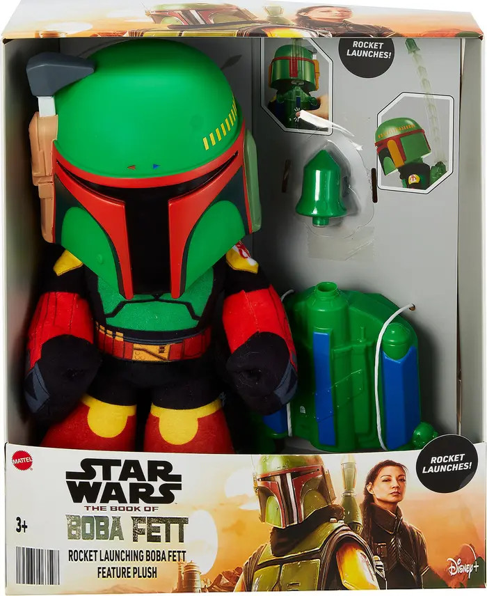 Mattel Star Wars™ Rocket Launching Boba Fett Plush Toy | Nordstrom | Nordstrom