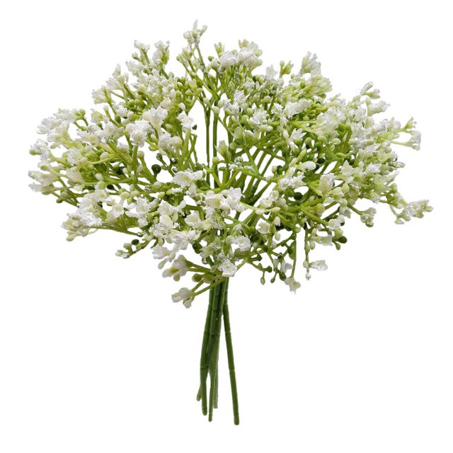 Mainstays 12 inch Artificial Baby's Breath Flower Pick, White Color. Indoor Use. - Walmart.com | Walmart (US)