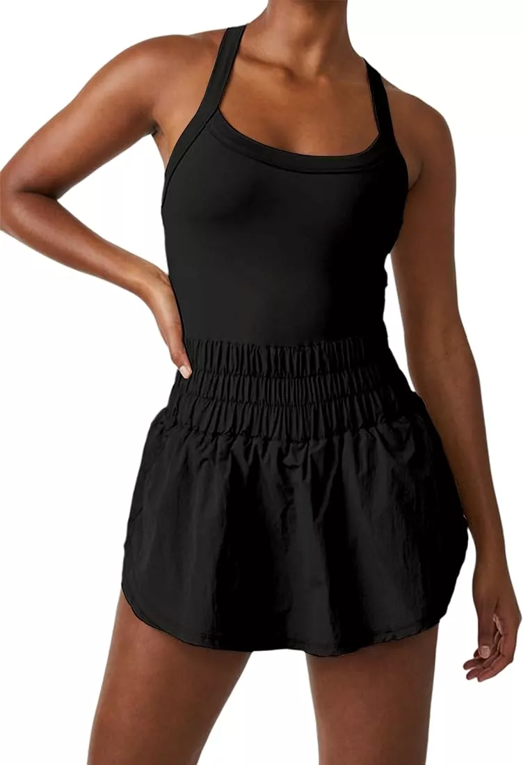  MISSACTIVER Women Sleeveless Tennis Dress with Built