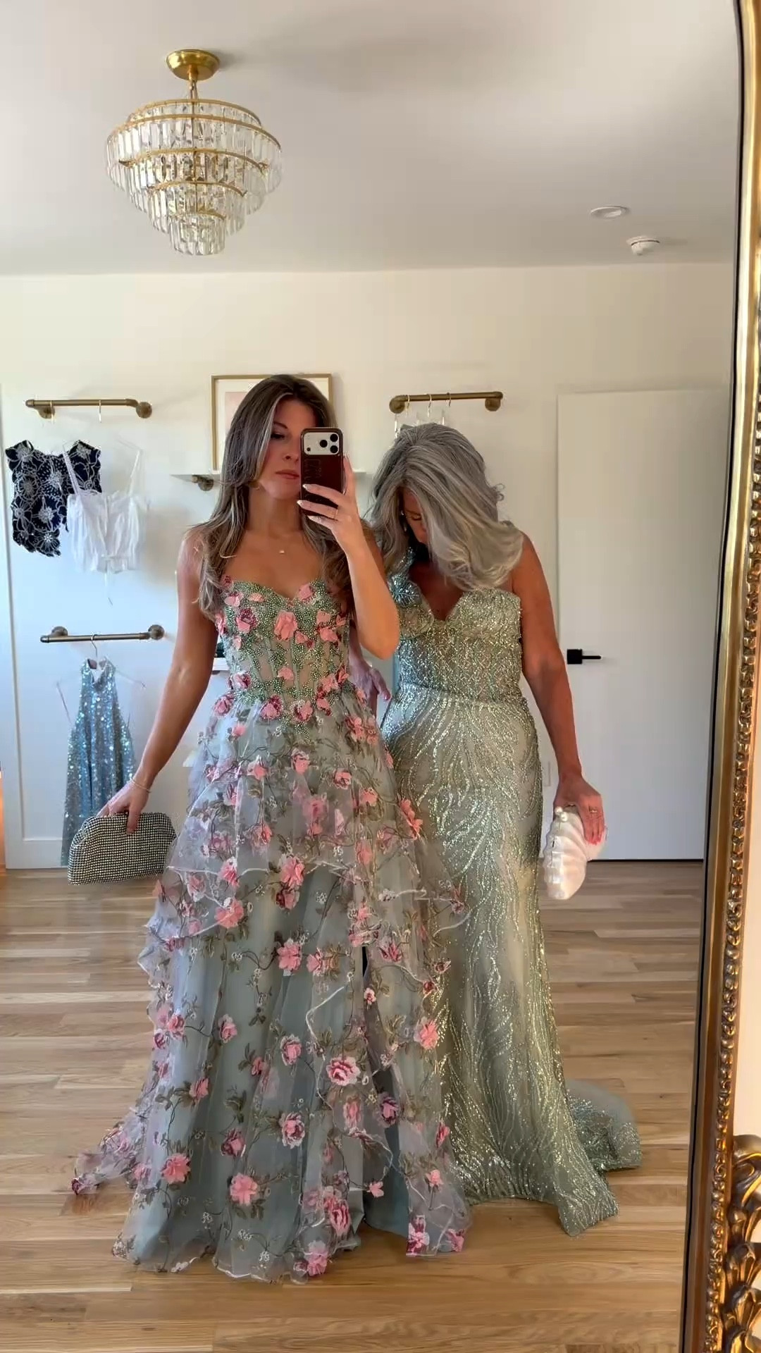 @Lady Black Tie wedding guest and spring special occasion dresses

i did my normal size small in all
mom did her normal medium in all 
we both sized down to xs in the eddie gown

Wedding guest
Formal event
Black tie
Floral
Metallic
Pleated
Mother of the bride
Special occasion 

#LTKootd #LTKWedding #LTKSeasonal