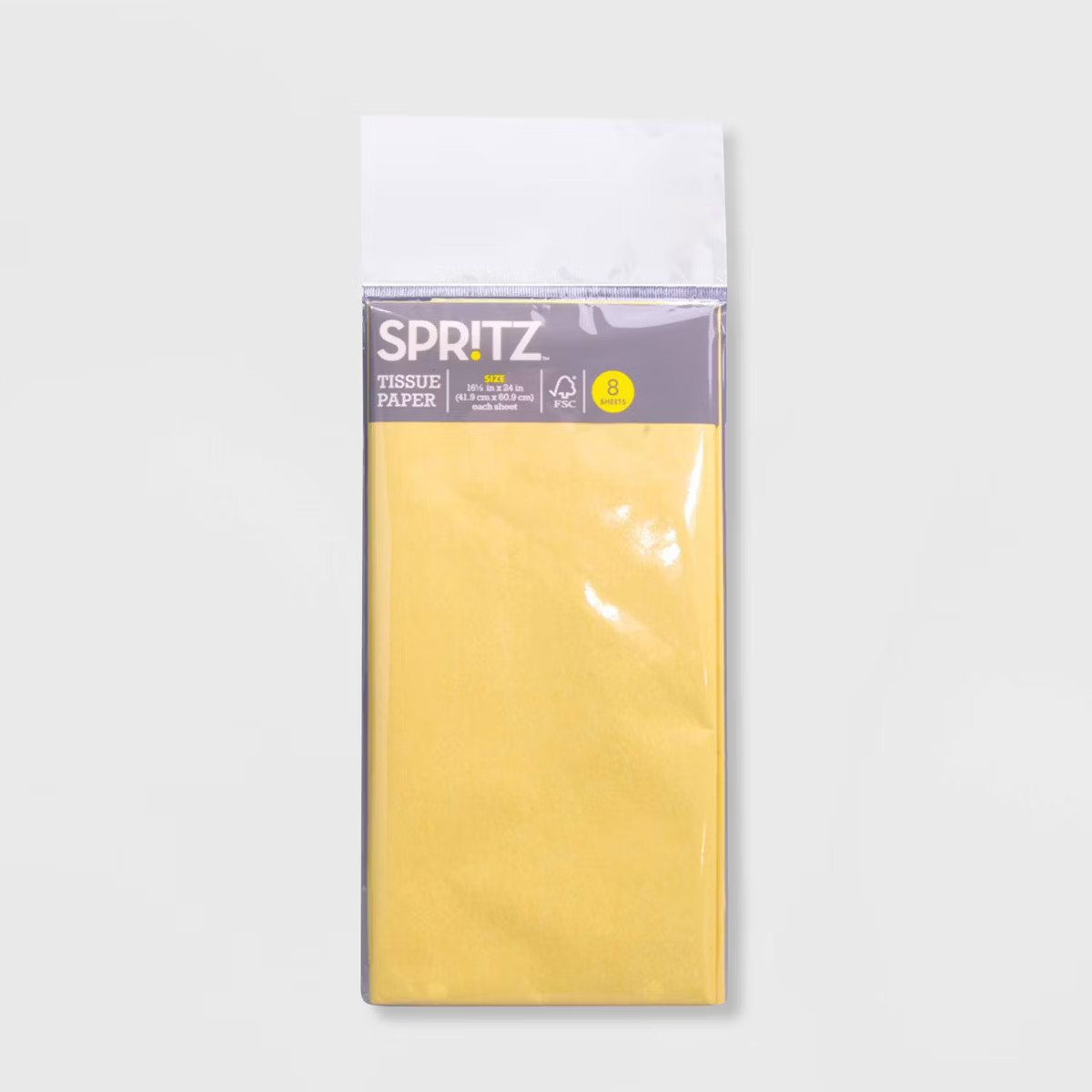 8ct Gift Wrap Tissue Paper Yellow - Spritz™ | Target