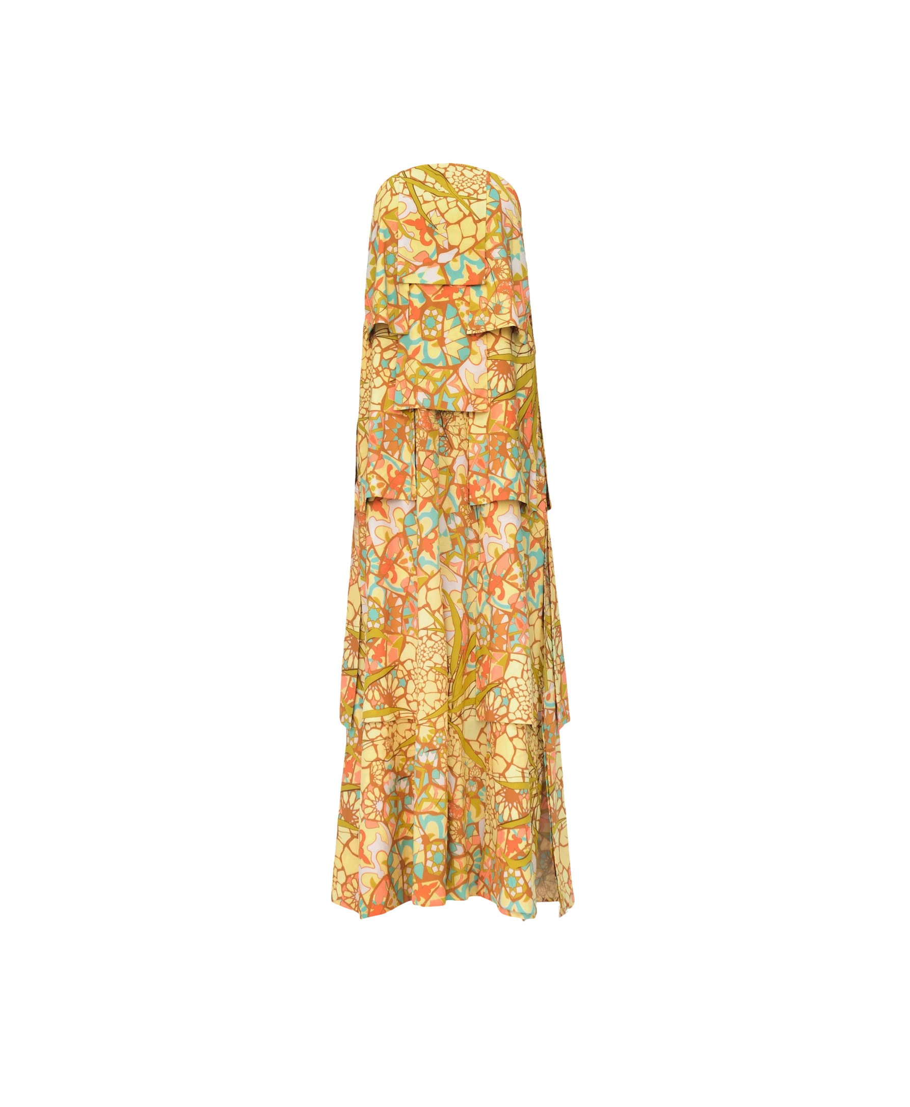 STRATA MAXI DRESS - ILIA PRINT | Seezona