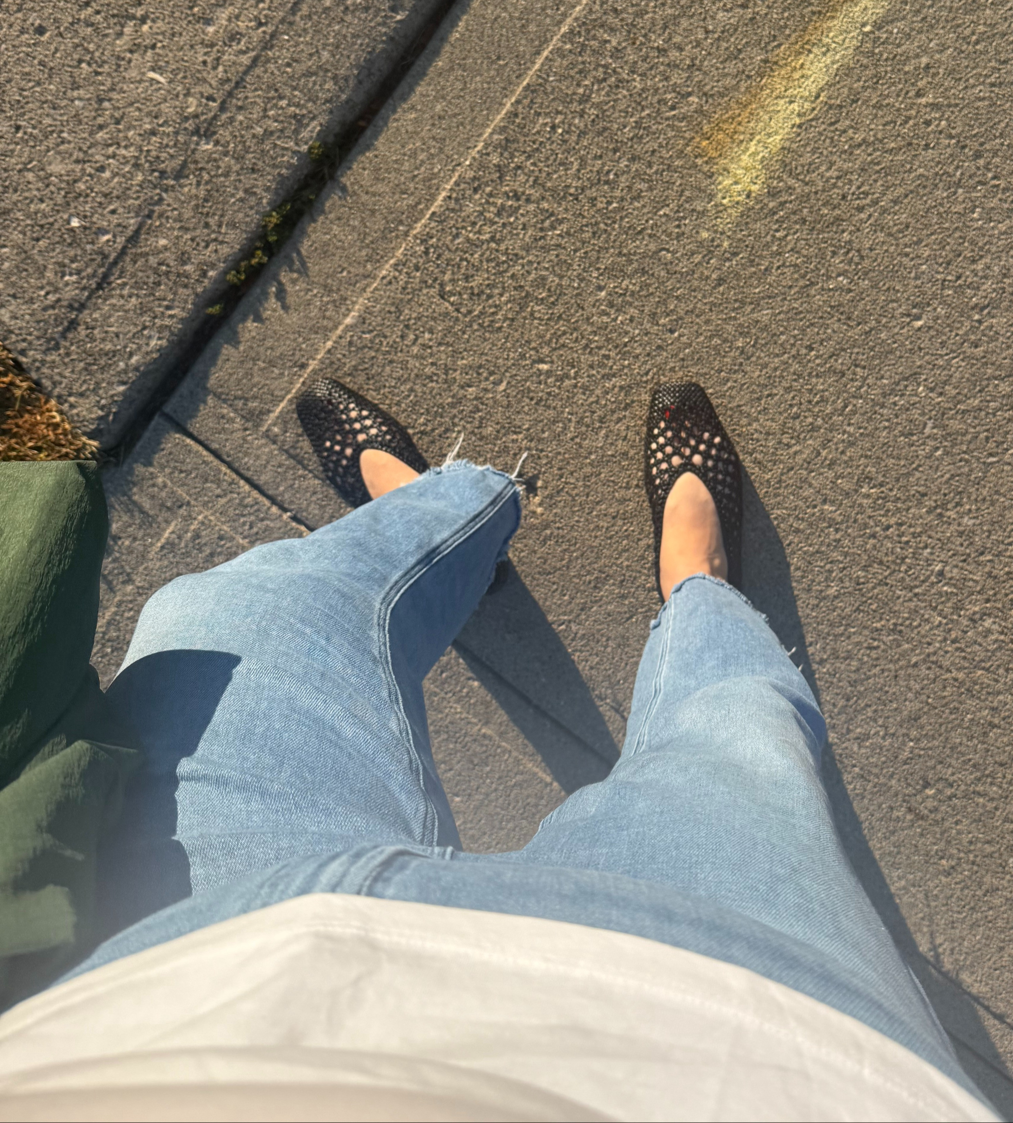 These woven ballet flats are so good and come in size 12 for all my big feet ladies. 

 

 #LTKFindsUnder100 #LTKWorkwear #LTKShoeCrush