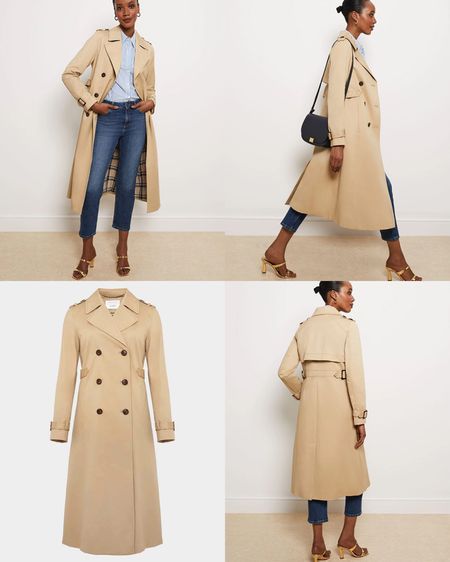 Trench coat, autumn look, transitional coat, jeans, mules, shirts, basics, autumn basics, trench, trench look, workwear 🧥 

#LTKunder100 #LTKstyletip #LTKitbag