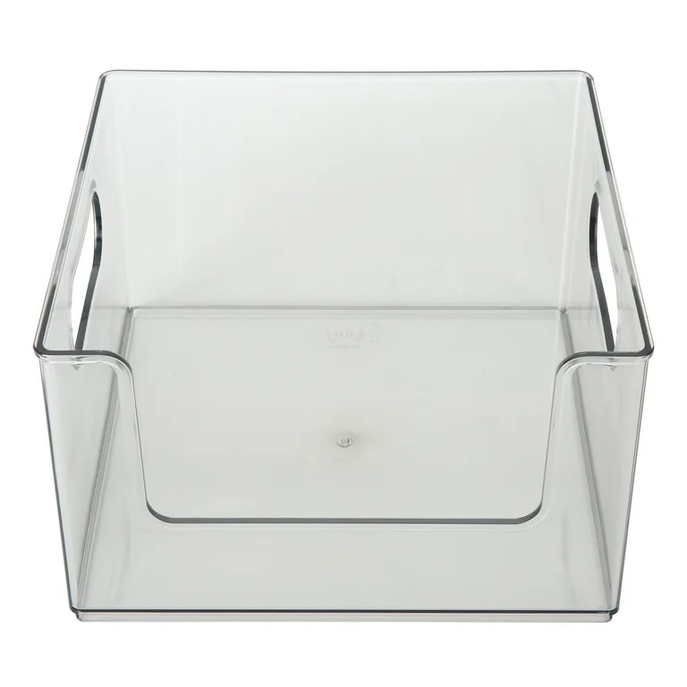The Home Edit Open Front Clear Stackable Storage Bin | Walmart (US)