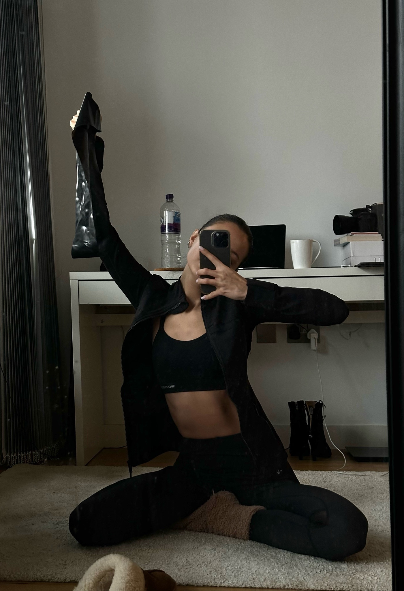 Lululemon black Nulu jacket, lululemon leggings

#LTKMostLoved #LTKeurope