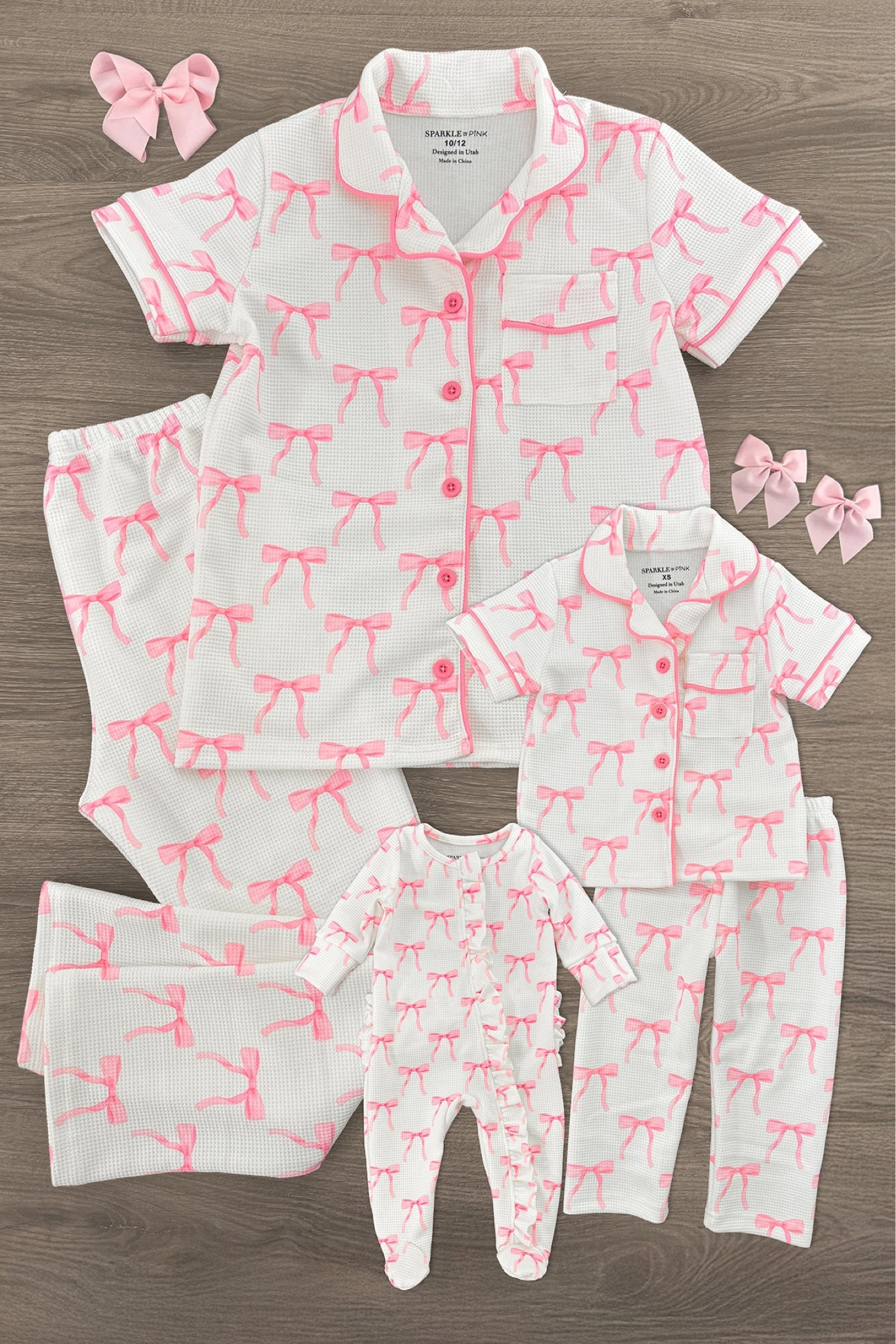Mommy and me valentine’s day bow pajamas 

#LTKFamily #LTKKids #LTKSeasonal