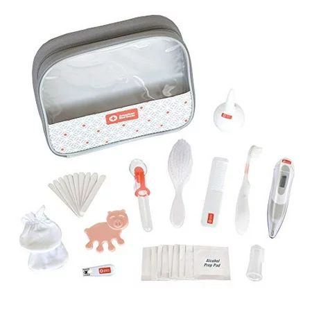 The First Years American Red Cross Premium Comfort Care Nursery Kit White/Red | Walmart (US)