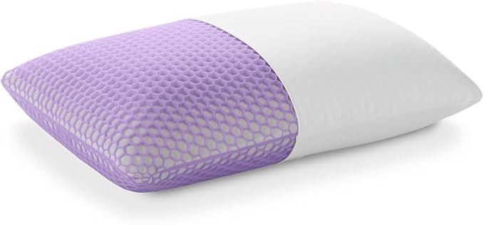 Purple Harmony Pillow – Talalay Latex Foam Cooling Pillow for Combo or Side Sleepers, 360º Hex... | Amazon (US)