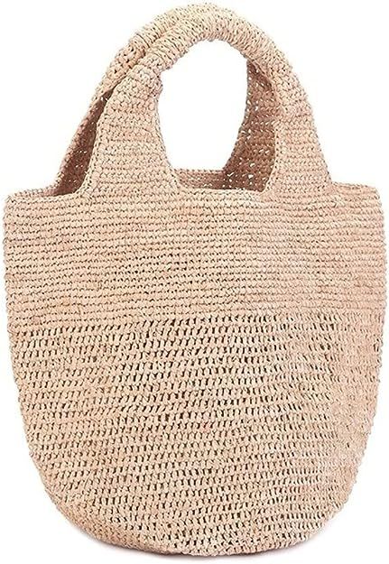 2021 LAFITE hand woven bags, Straw woven bags, naturally non fading, very durable | Amazon (US)