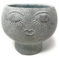 Cement Face Planter, Head Succulent Unique Pot, Planter Indoor/Outdoor Garden | Etsy (US)