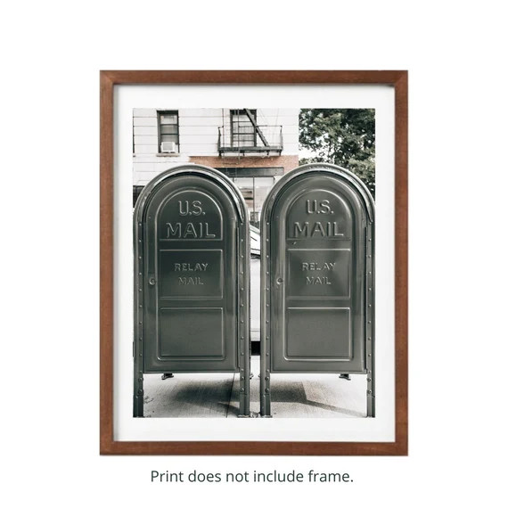 6. Double Mailboxes in NYC Photography Print New York City | Etsy | Etsy (US)