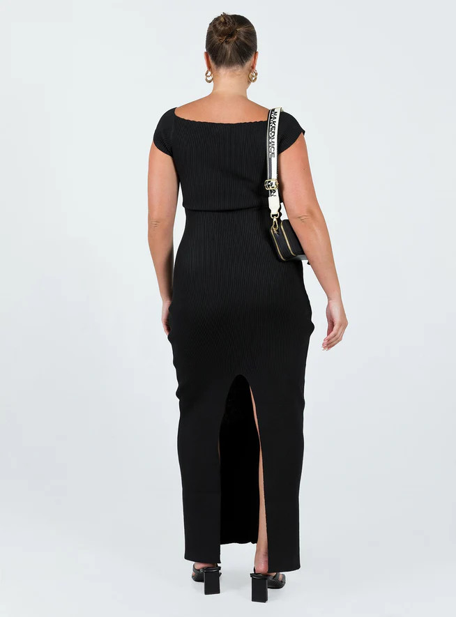 Larissa Maxi Dress Black | Princess Polly US