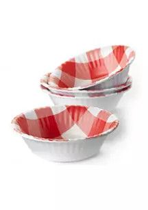 6.5" Americana Salad Bowls - Set of 4 | Belk
