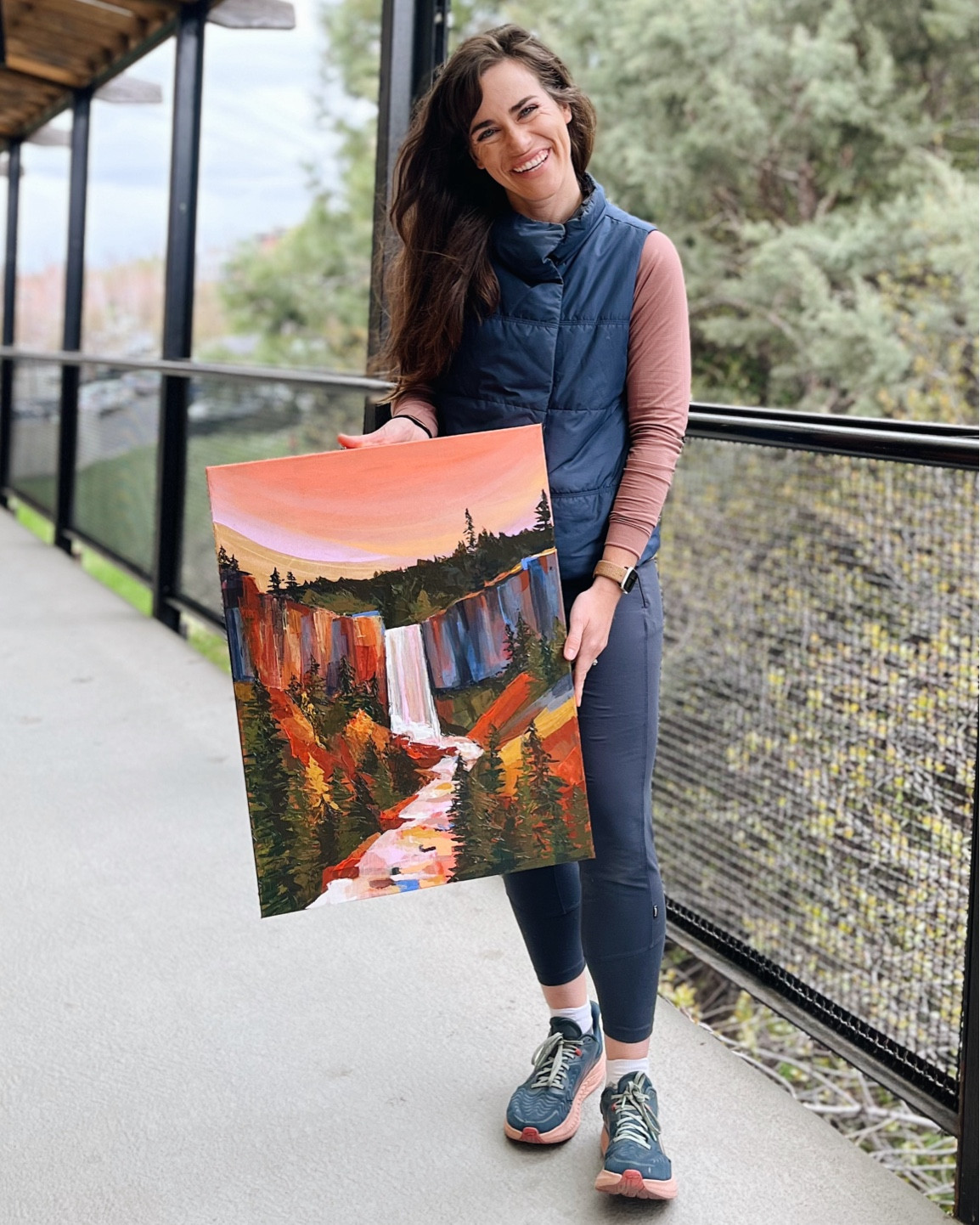 Twinning with “Tumalo Falls” 👯‍♀️

#LTKActive #LTKfitness
