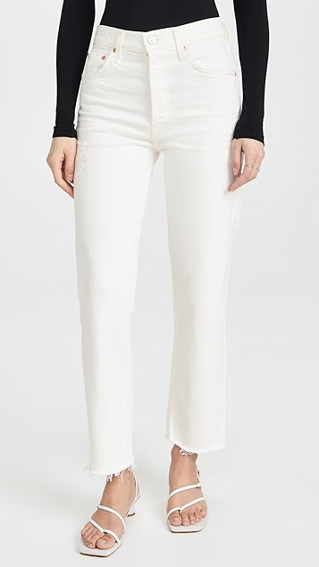 Florence Wide Straight Jeans | Shopbop