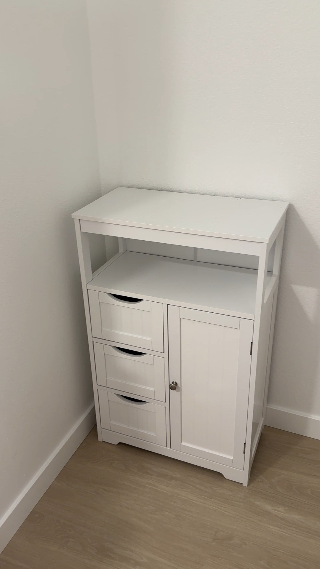 Bathroom Storage Cabinet 

#LTKVideo #LTKFindsUnder100 #LTKHome