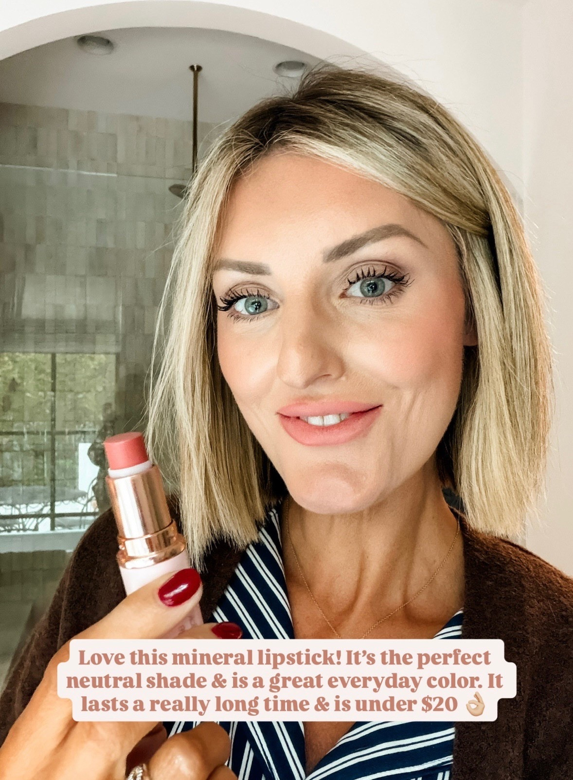 This is a great lipstick I got from Amazon! I have the shade “nude”! It’s just gives your lips the perfect light color!

Loverly Grey, beauty, make up, lipstick, Amazon

#LTKBeauty