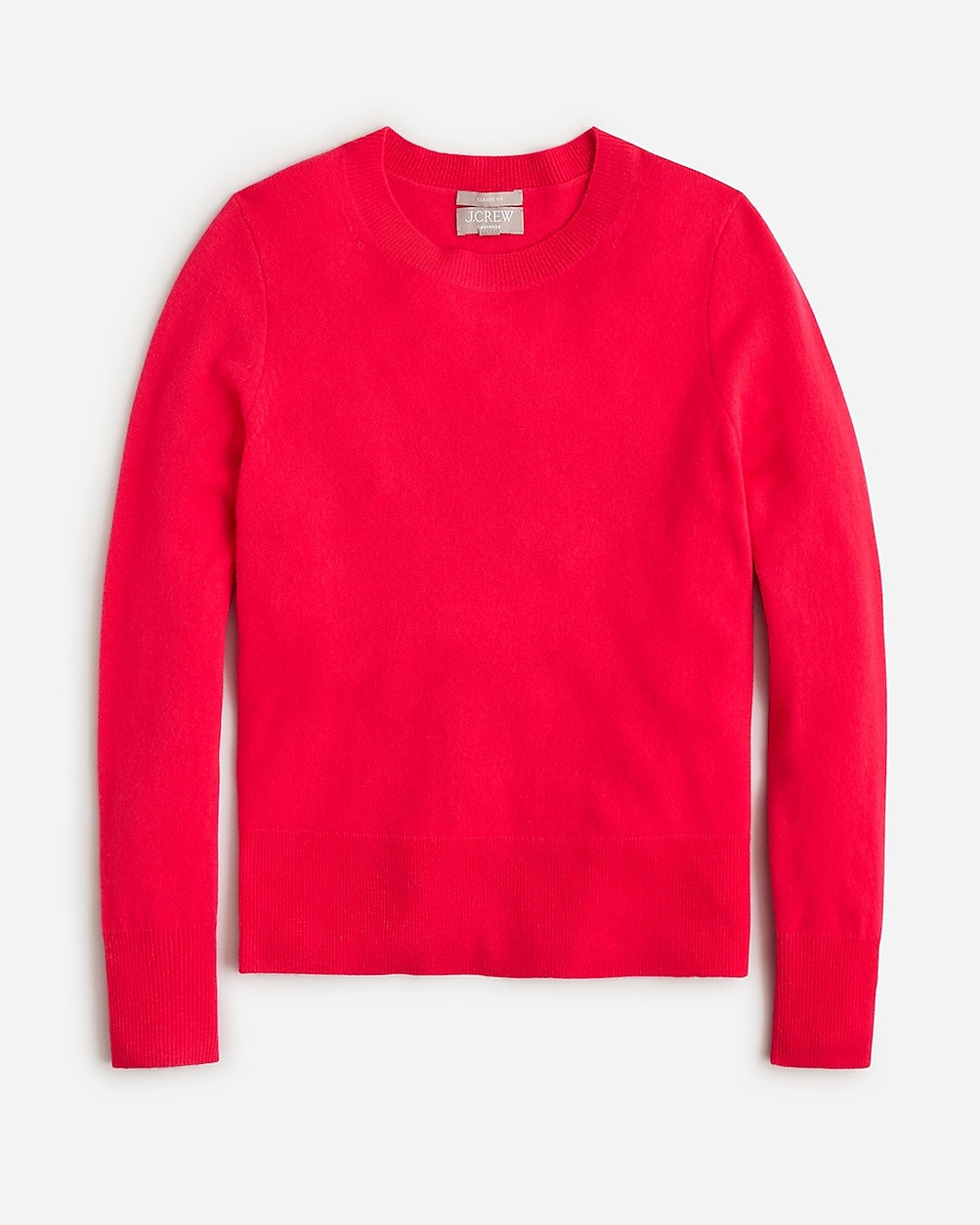 Cashmere classic-fit crewneck sweater | J. Crew US