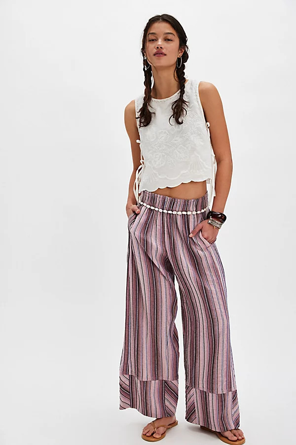 Day's End Stripe Pants | Free People (Global - UK&FR Excluded)