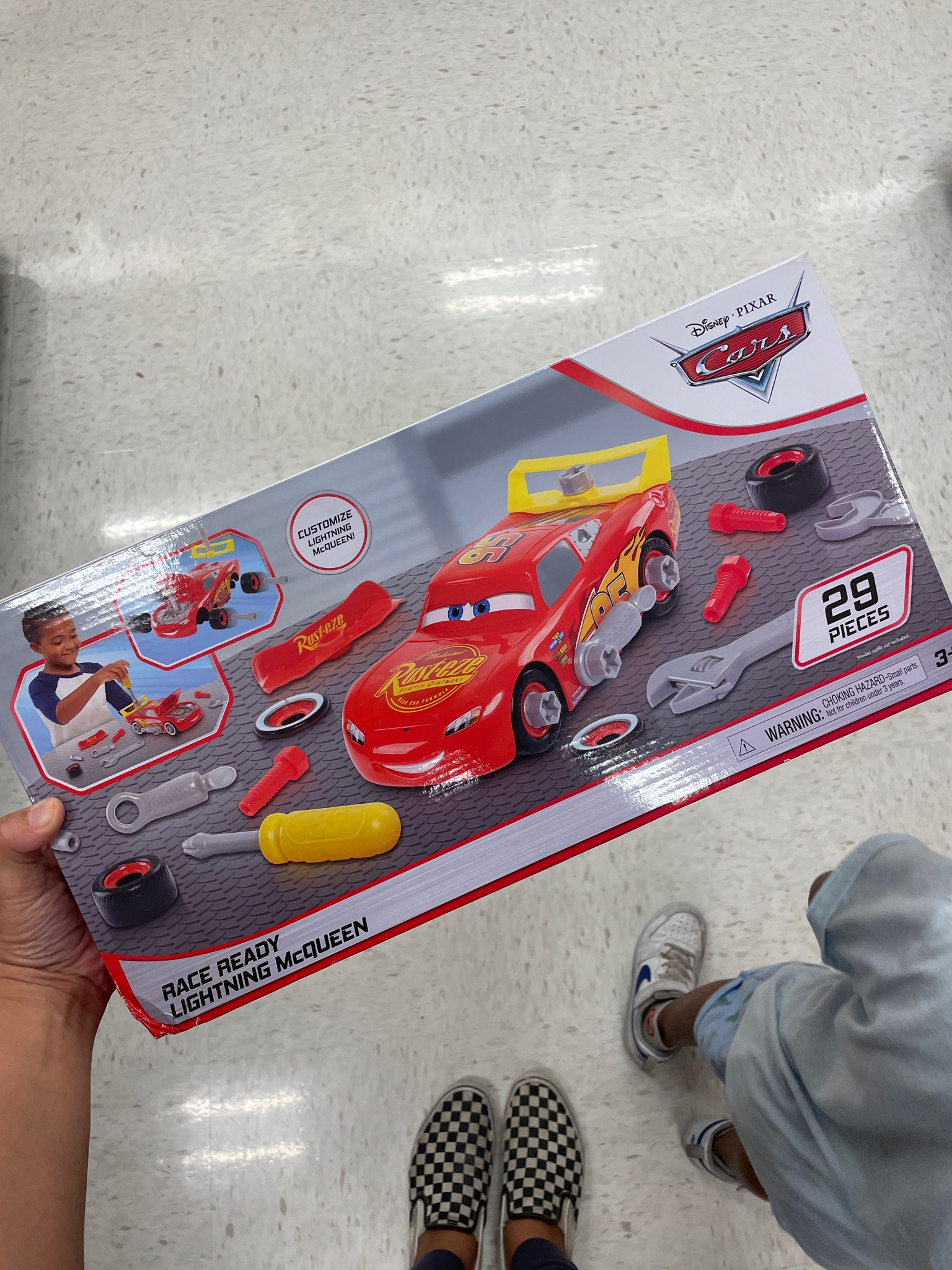 For the mamas whose kiddos love taking things apart and putting them back together, this is for you!  Greysyn is OBSESSED with his Lightning McQueen car and rebuilds it constantly!

Perfect for the kiddos to get their fine motor skills going and working on their grasp and hand coordination and function. 

It’s just $18 when your purchase online or you can price match in target! 



#LTKGiftGuide #LTKKids #LTKFindsUnder50