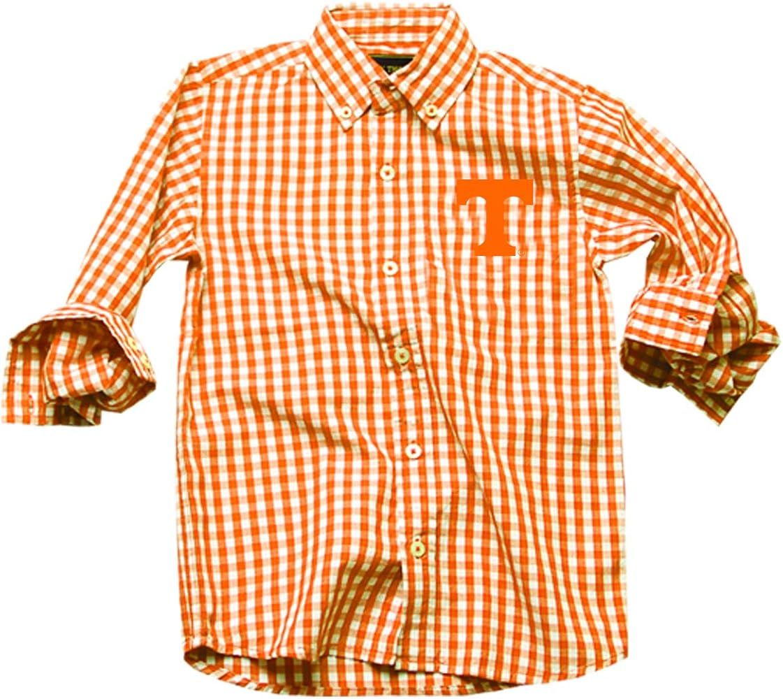 Amazon.com: Wes and Willy Boys L/S Gingham Shirt, Tennessee Volunteers, L, Orange : Clothing, Sho... | Amazon (US)