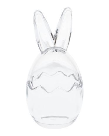 Clear Bunny Jar | TJ Maxx