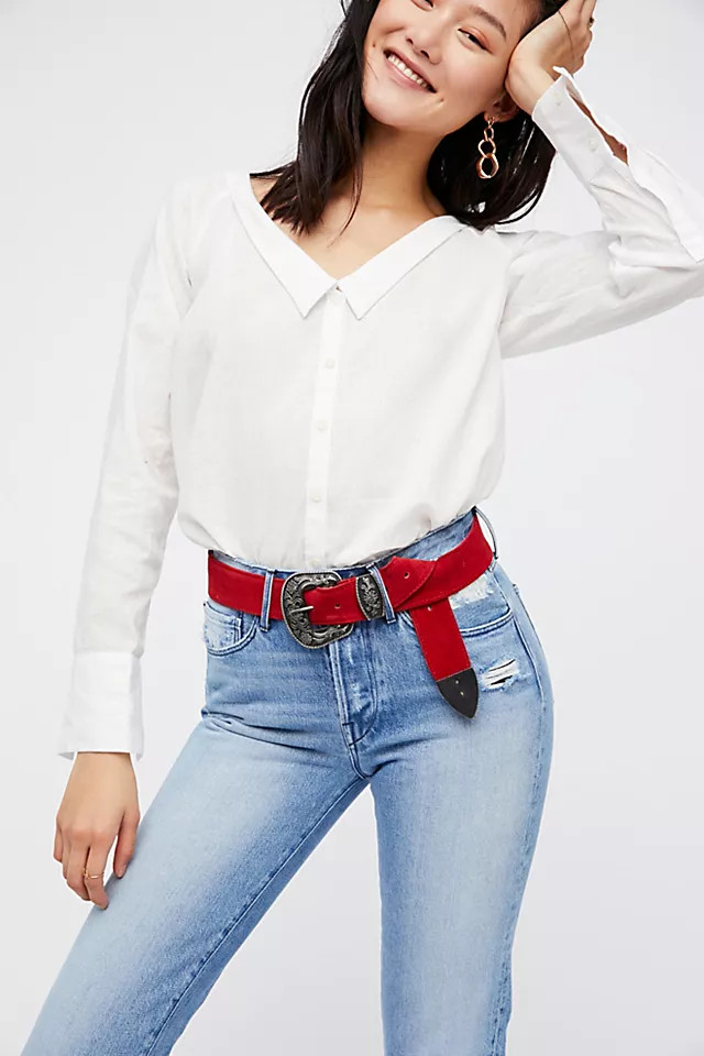 Black Rock Western Belt | Free People (Global - UK&FR Excluded)