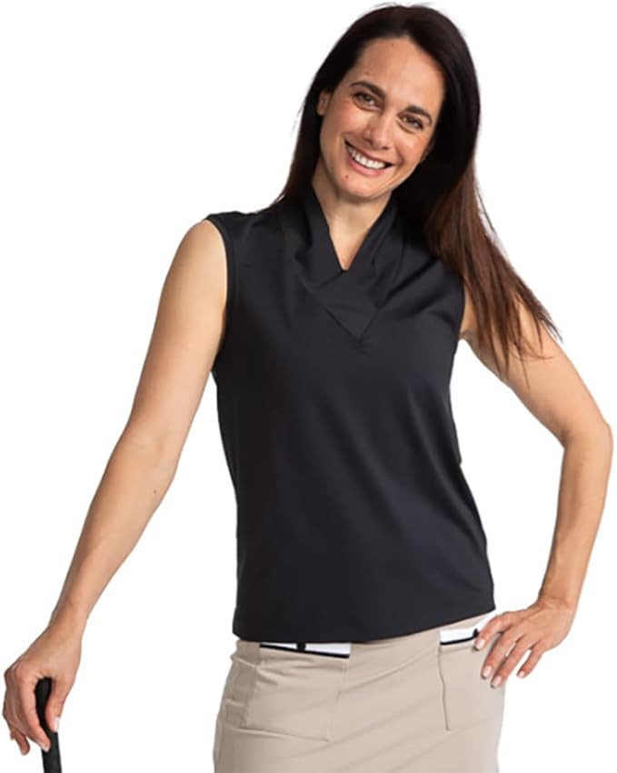 Kinona Light and Lovely Womens Sleeveless Golf Polo | Amazon (US)
