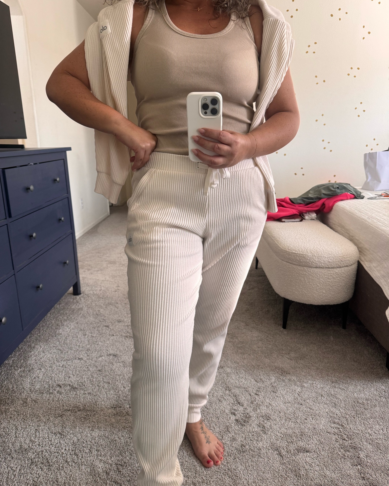 Cozier days start with Alo lounge wear. These matching sets are effortlessly versatile — wear them together or style each piece on its own for the perfect statement look. Tap to shop.

#LTKootd #LTKmorningroutine #LTKMidsize