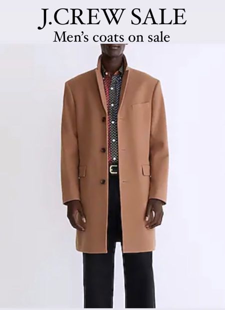 Coats for men are on sale at J Crew for Black Friday deals! Shop this wool men’s coat and more during the sale! Makes the perfect gift for men!

#LTKmens #LTKGiftGuide #LTKsalealert