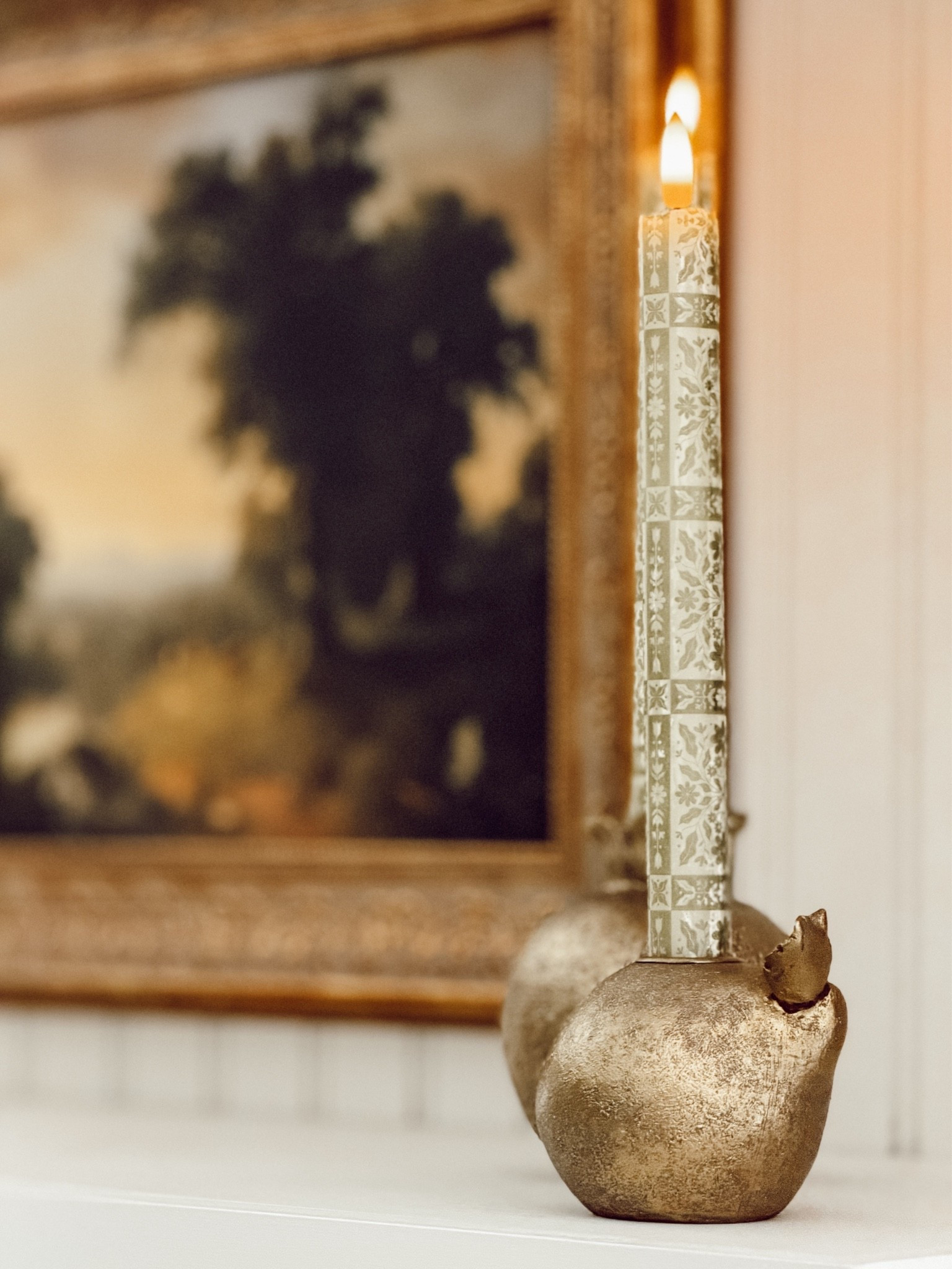 Customize plain wax taper candles with paper napkins. These are the supplies you’ll need.

#LTKHome #LTKdayinmylife #LTKSeasonal
