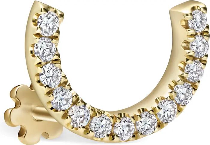 Maria Tash Demi Eternity Diamond Stud Single Earring | Nordstrom | Nordstrom