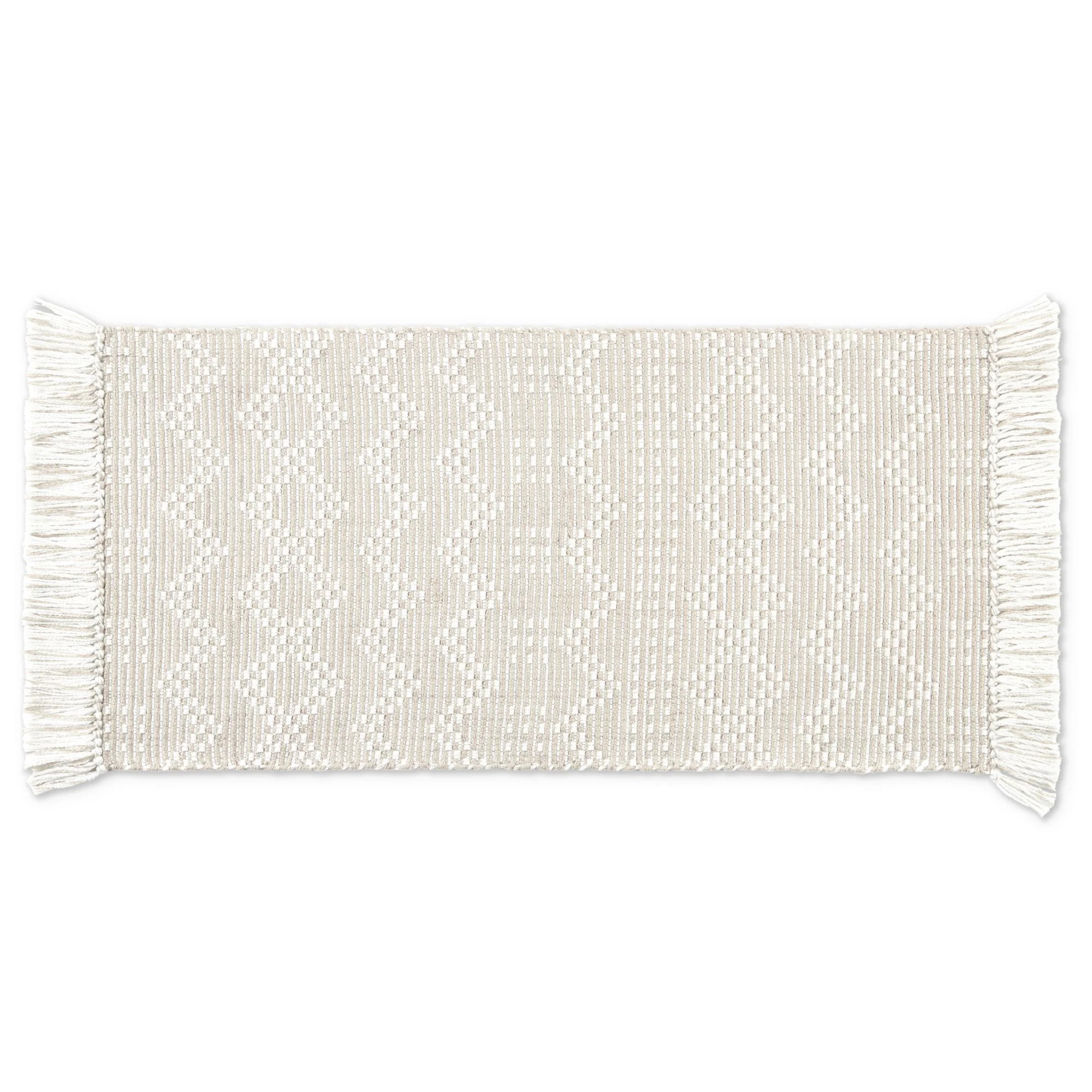 Better Homes & Gardens Wisteria Kitchen Mat, Tan, 20"W x 41"L, 1 Piece | Walmart (US)