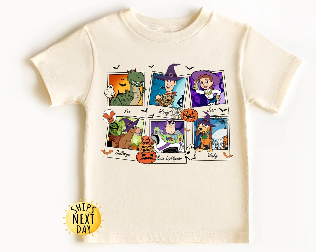 Toy Story Halloween Kids Shirt, Disney Halloween Toddler Shirt, Toy Story Kids Shirt, Disneyland ... | Etsy (US)