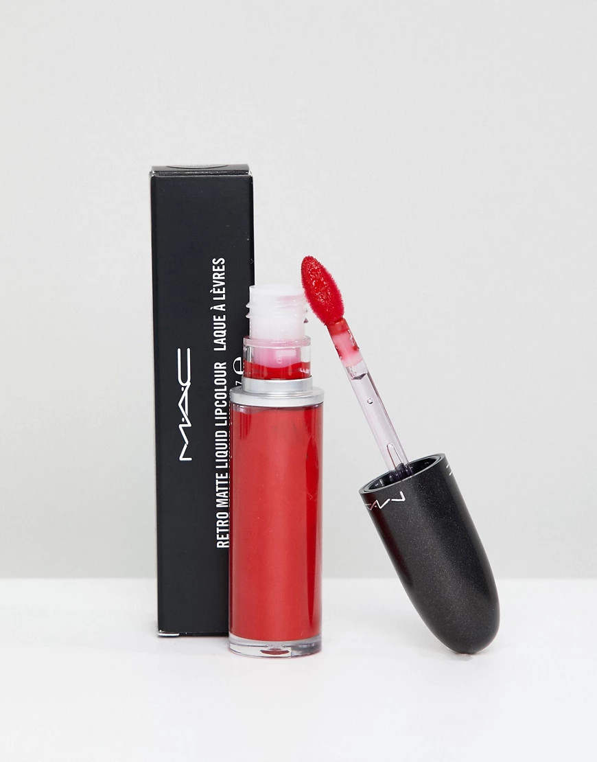 MAC Retro Matte Liquid Lipcolour - Fashion Legacy-Red | ASOS (Global)