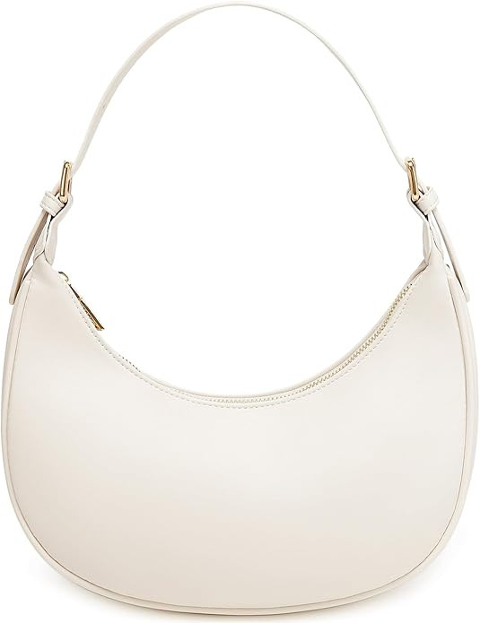 Fashion Small Crescent Underarm Shoulder Bag for Women Trendy Purse Hobo Handbags Clutch Crossbod... | Amazon (US)