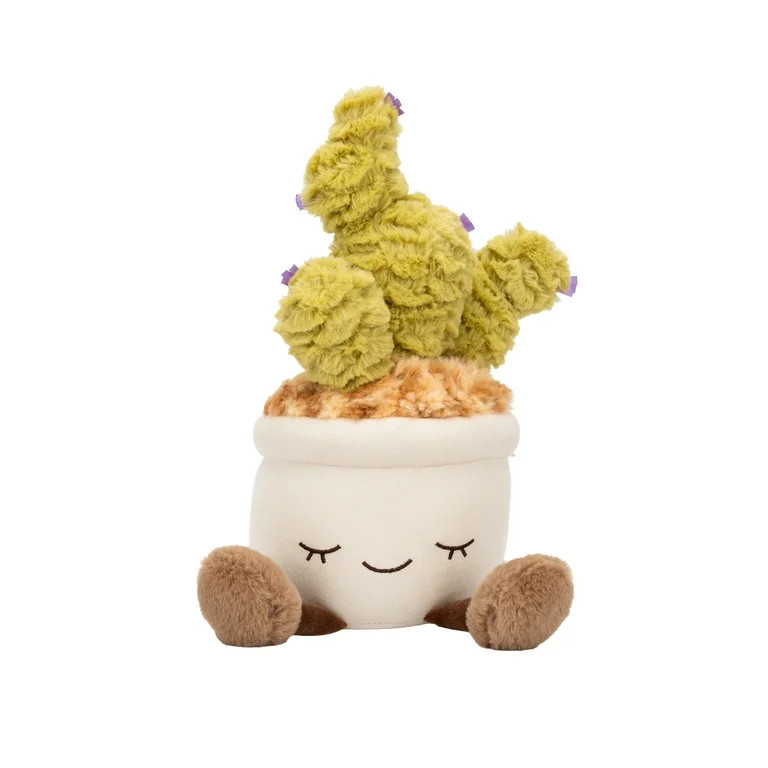 Greenhouse by Russ 12 inch Cactus Plant in Watering Can Plush – Child's Ultra Soft Plush Toy | Walmart (US)