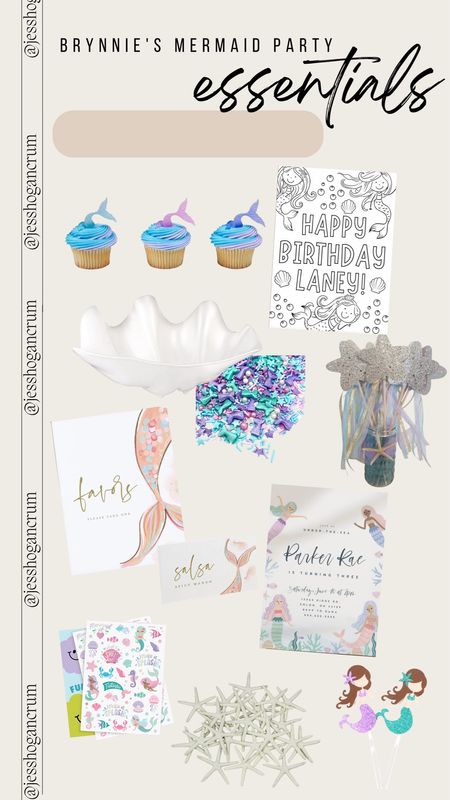 Mermaid themed birthday party essentials! Rounding up everything we used for the perfect mermaid party!

Mermaid party, amazon birthday party finds, toddler birthday, birthday party ideas, mermaid party decor, under the sea party  

#LTKFind #LTKkids #LTKfamily