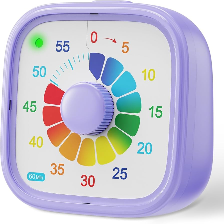 Potty Training Timer- Replace Potty Watch for Toddler Girls Boys, 60-Minute Countdown Viaul Timer... | Amazon (US)