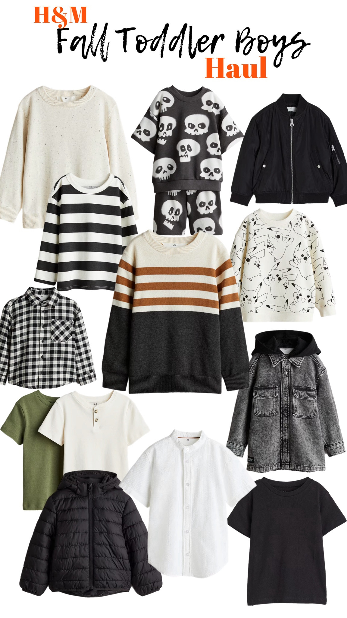 Our toddler boy picks from the latest H&M fall collection. 

#LTKFamily #LTKFallSale #LTKKids