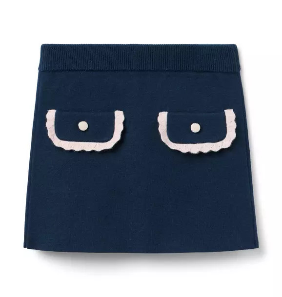 Crochet Trim Sweater Skirt | Janie and Jack