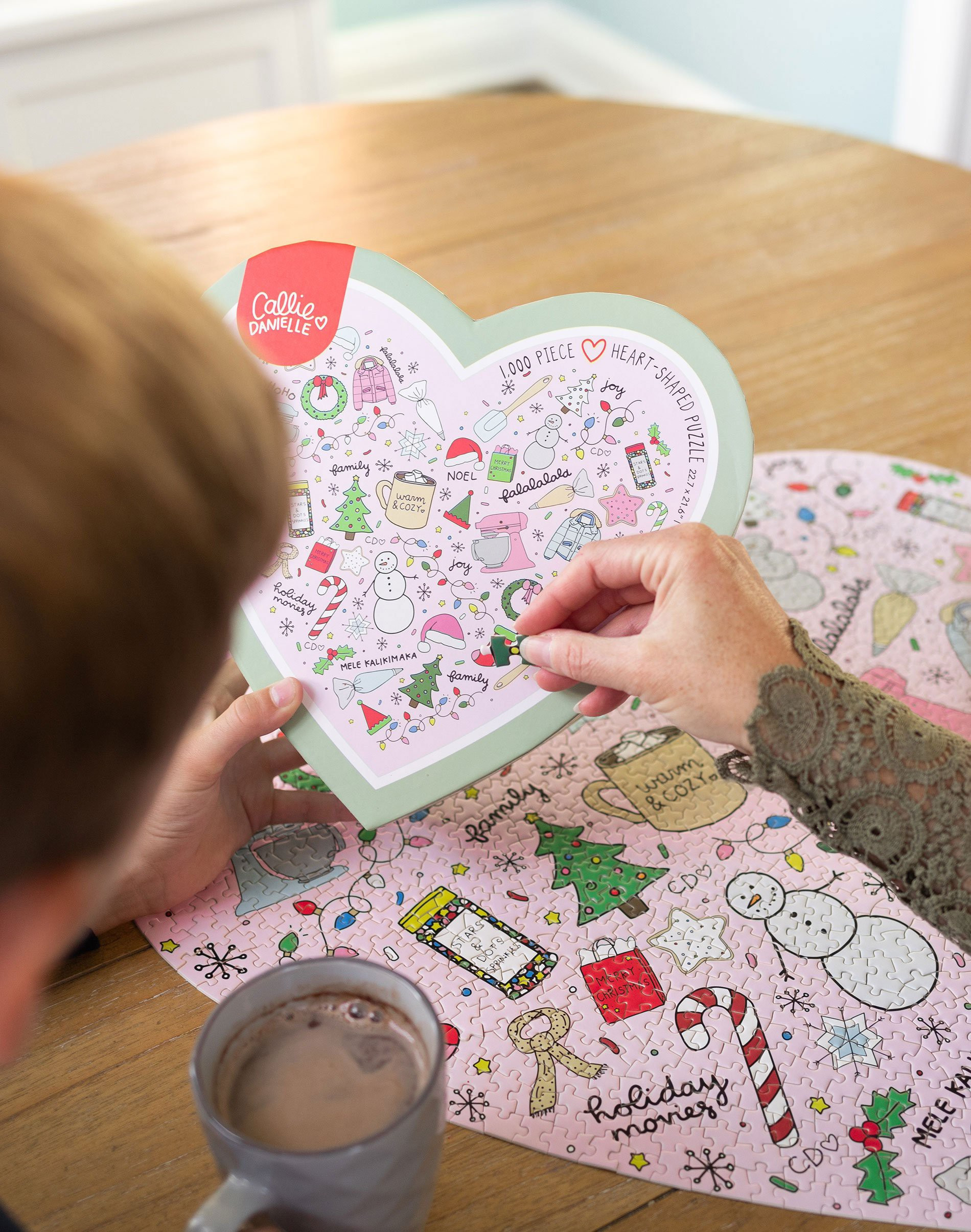 Love For Holiday Baking - 1,000 Piece Jigsaw Puzzle | Callie Danielle