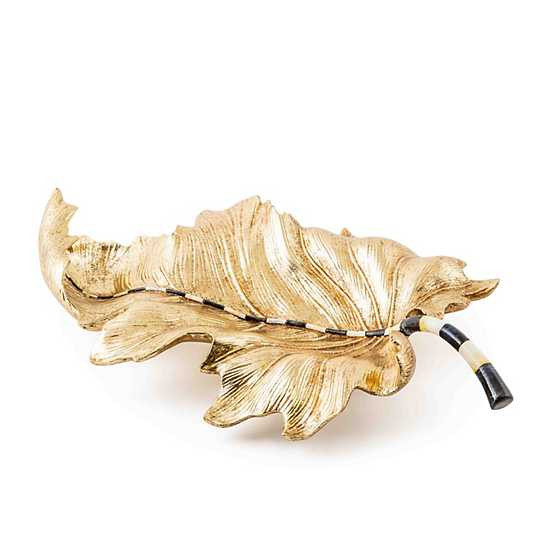 Golden Leaf Dish | MacKenzie-Childs