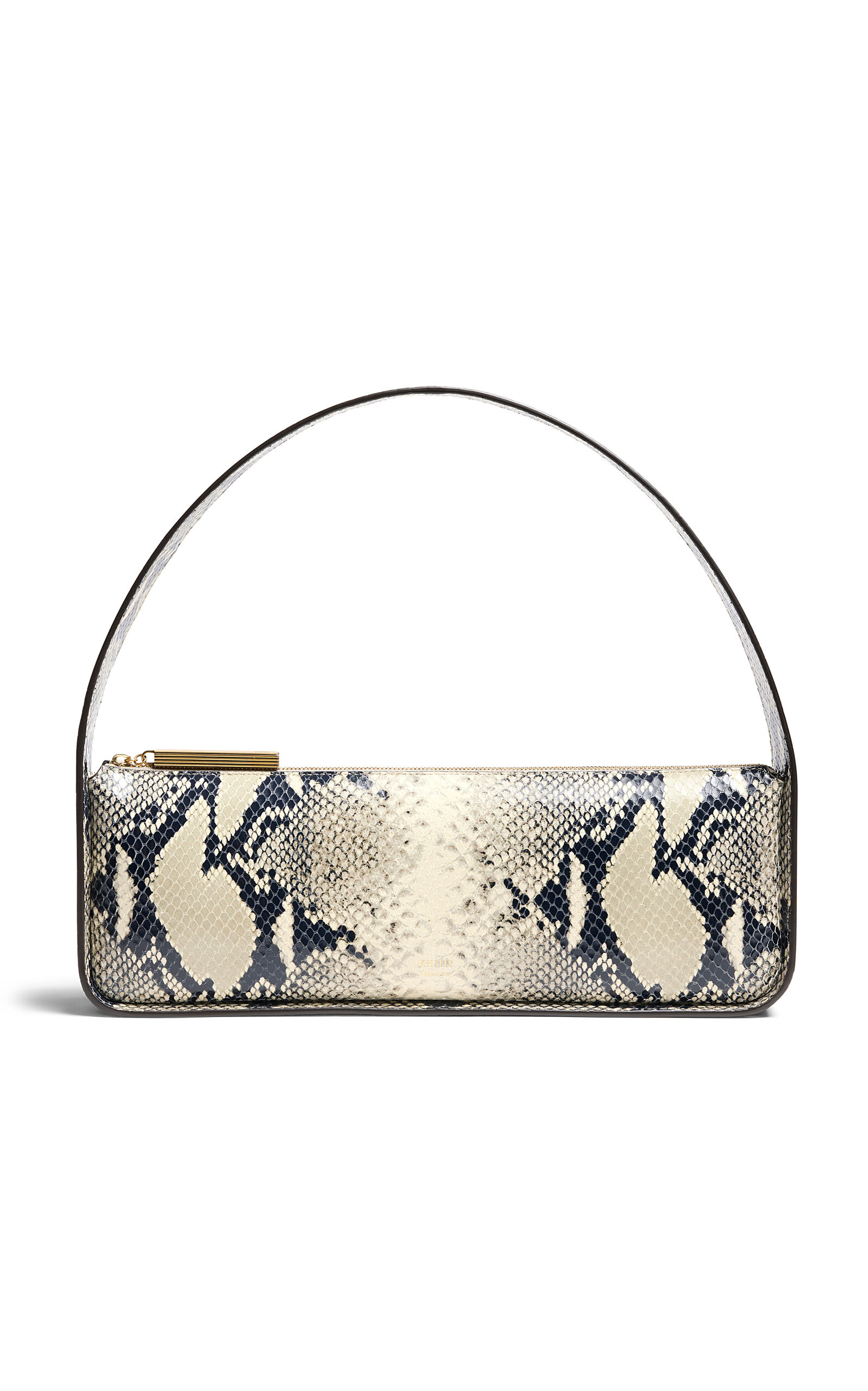 Khaite - Lori Python-Effect Leather Baguette Bag - Python - OS - Moda Operandi | Moda Operandi (Global)