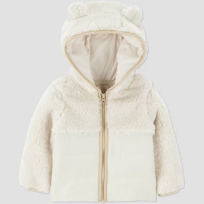 Carter's Just One You® Baby Puffer Jacket - Cream 9M | Target