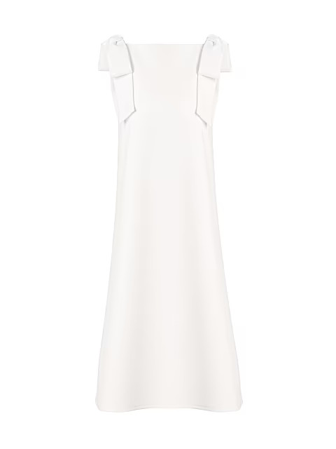 Bow Strap Shift Dress | Saks Fifth Avenue