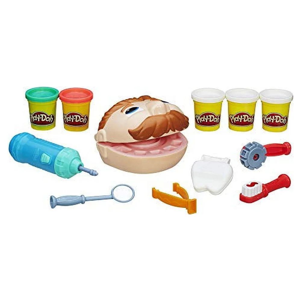 Play-Doh Doctor Drill 'N Fill Set with 5 Cans, 10 Ounces of Compound Included | Walmart (US)
